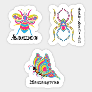 Pansexual Indigenous Buggies Sticker